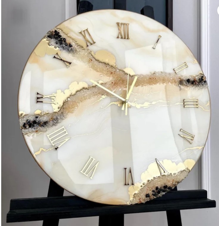 Epoxy Resin Wall Clock