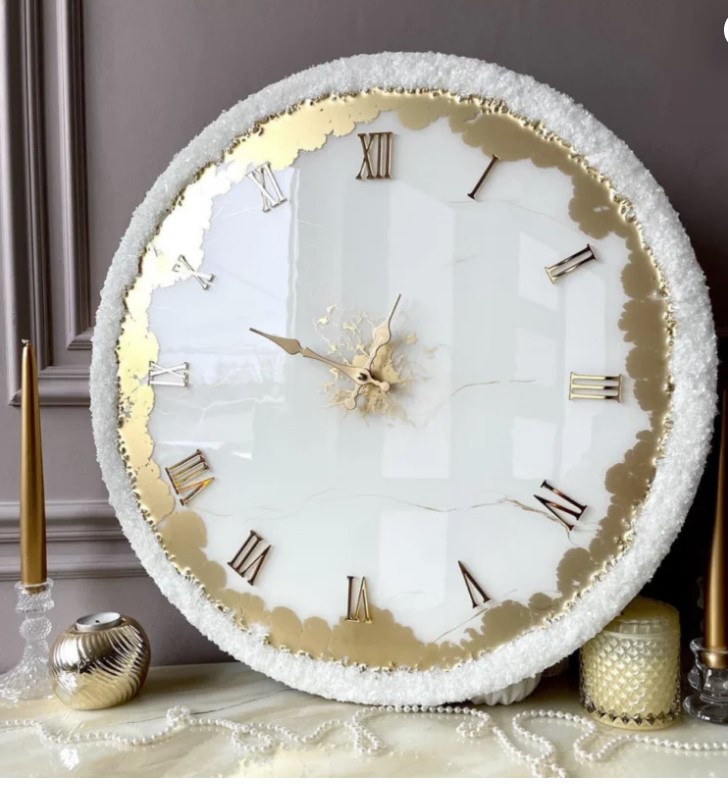 Epoxy Resin Wall Clock