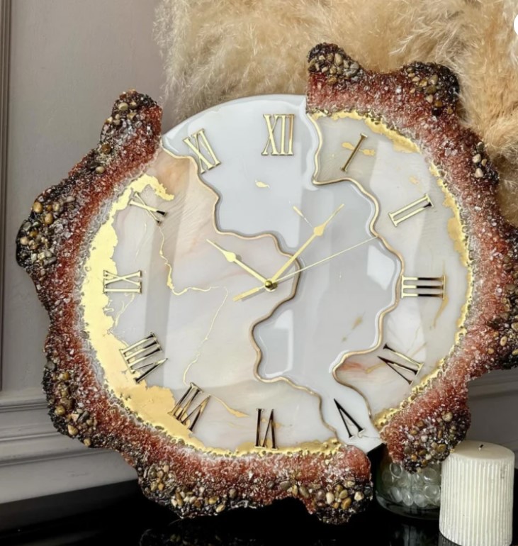 Epoxy Resin Wall Clock